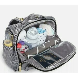 Ju Ju Be Legacy BFF Baby Diaper Bag Backpack w Changing Pad Queen Of Nile 2.0